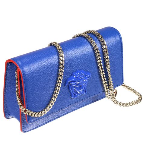 borsa versace estiva blue 2016|versace bags for women.